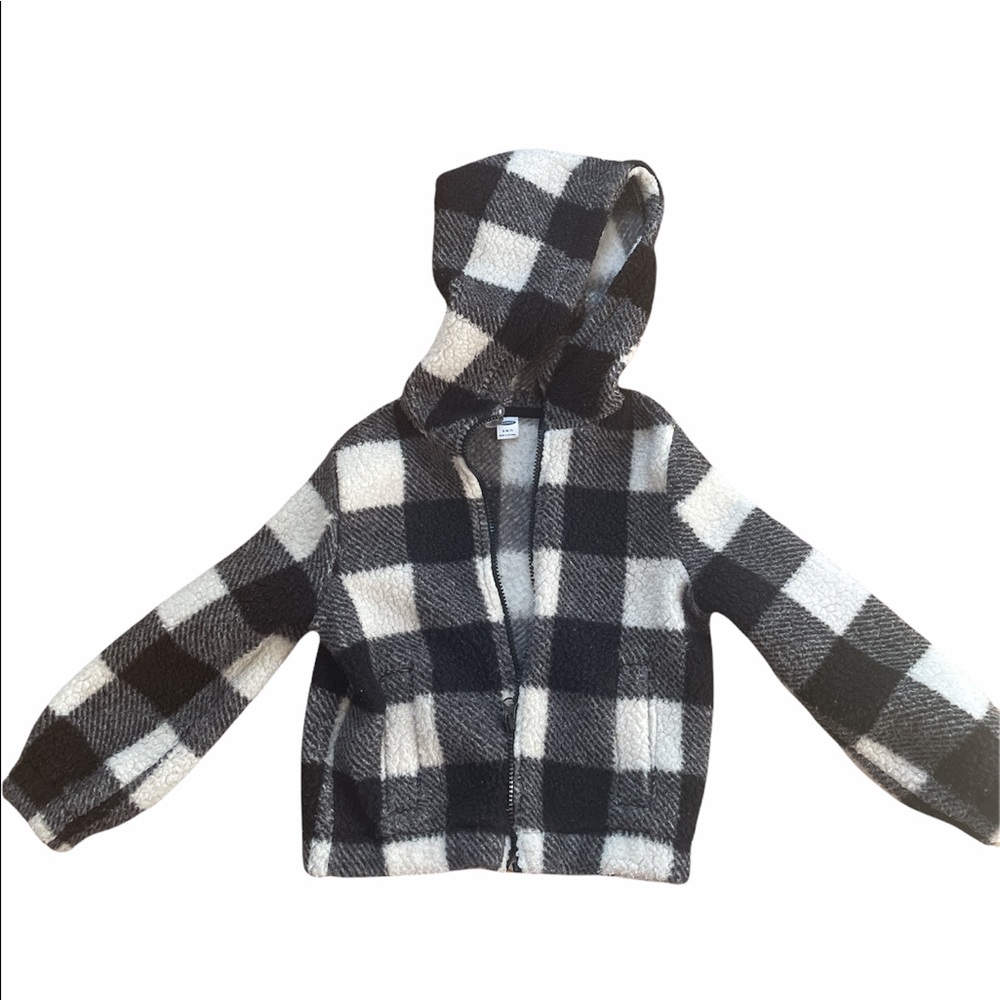 Girls old navy sherpa hoodie